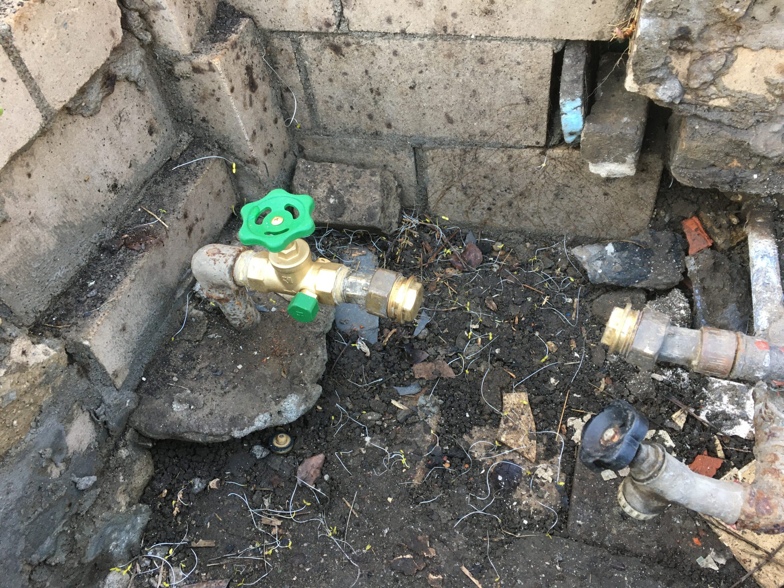 Noch keine Wasseruhr eingebaut